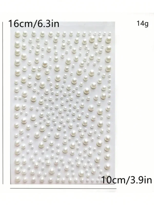 1 feuille bijoux perle 3D – Image 6