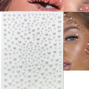 1 feuille bijoux perle 3D