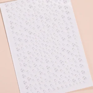 1 feuille bijoux perle 3D
