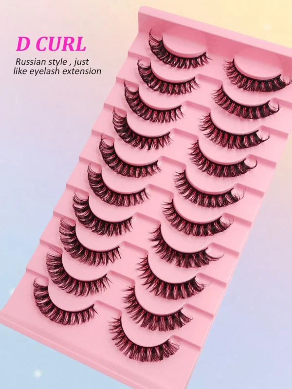 10 paires faux cils – Image 2