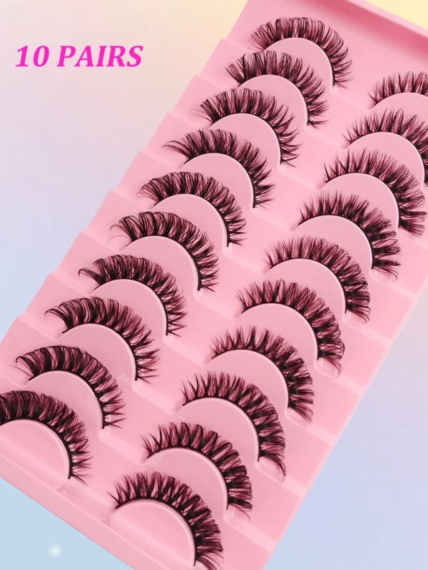 10 paires faux cils – Image 4