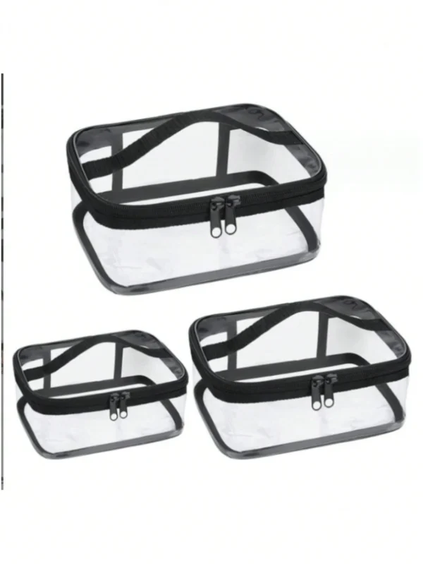 1 pcs sac maquillage transparent