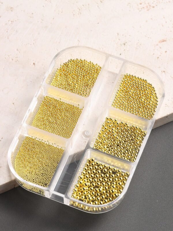 6 pcs Perles métal charms – Image 5