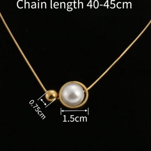 1 Perle Fausse Brillante