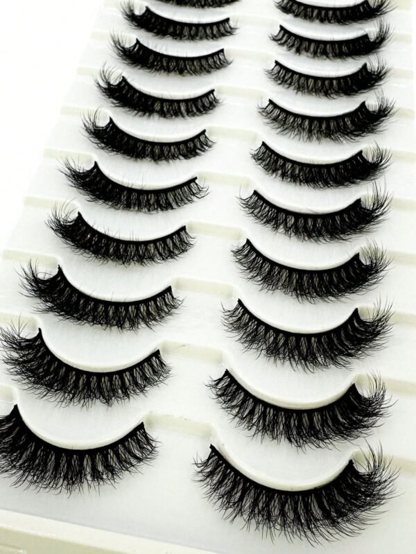 10 paires cils moelleux – Image 3