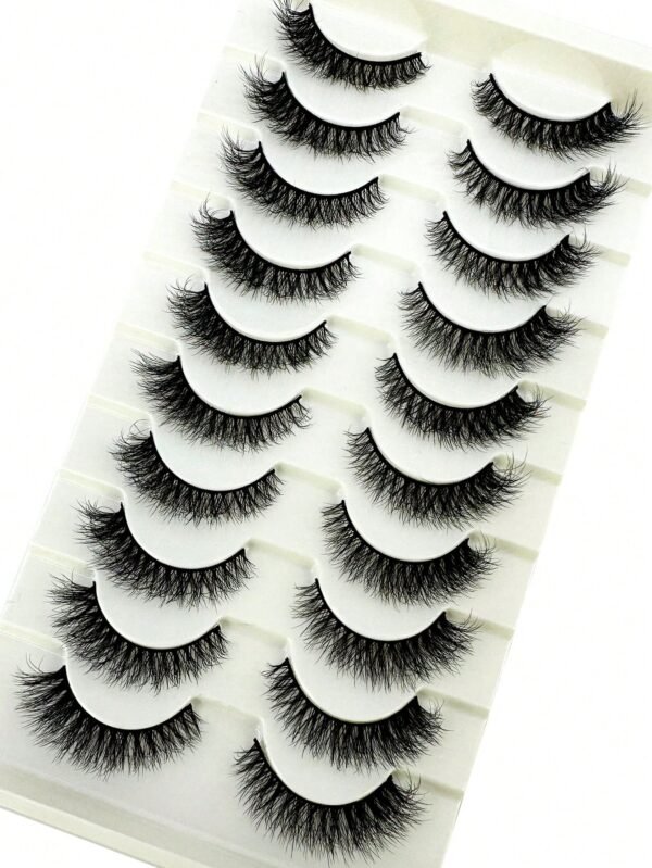 10 paires cils moelleux – Image 2