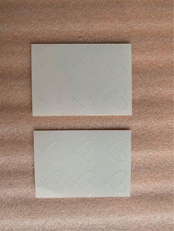 2 pcs tattoos cœur bleus – Image 5
