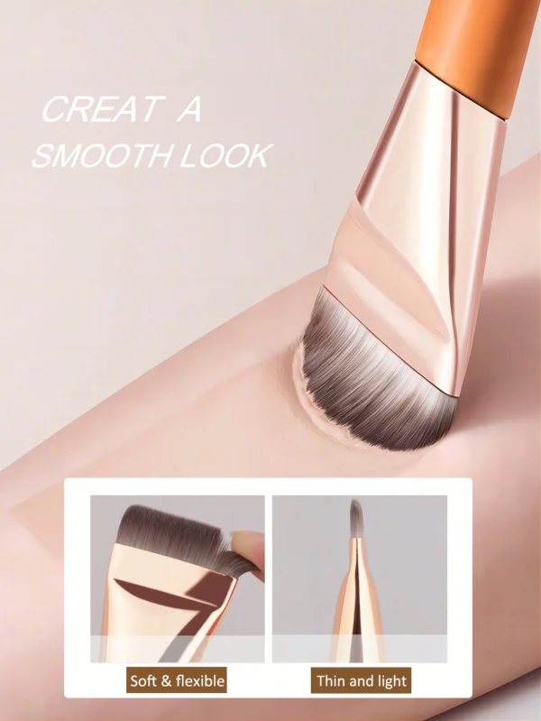 1 pc pinceau plat maquillage – Image 2