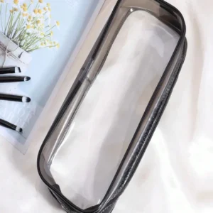 1 pc sac maquillage maille PVC