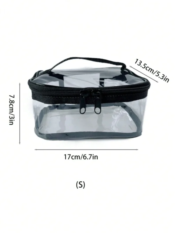 1 pcs sac maquillage transparent – Image 4