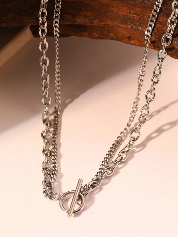 Collier hip-hop multicouche – Image 5