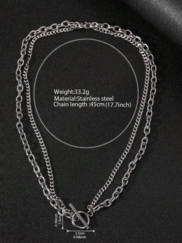 Collier hip-hop multicouche – Image 7