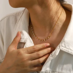 Collier Chaîne Maillons Dée