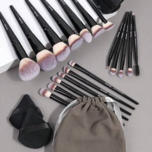 18 pcs pinceaux pro MAANGE + tampons