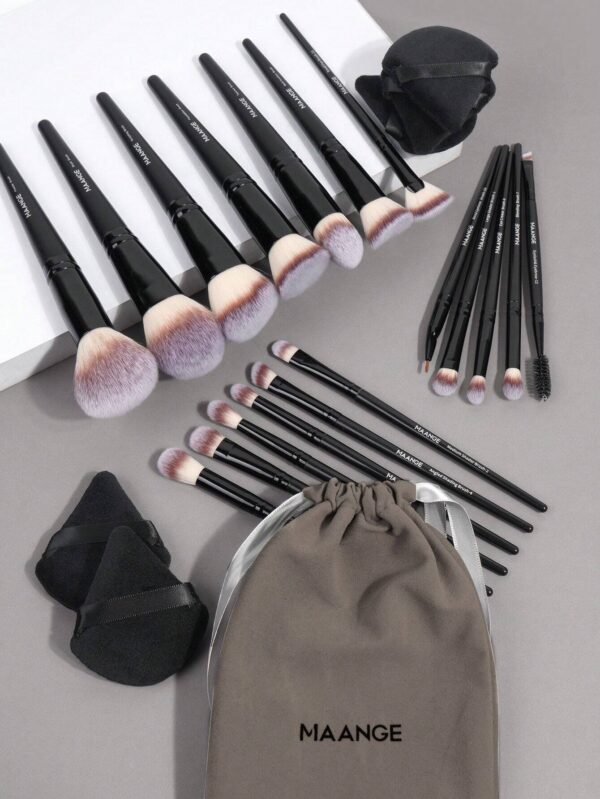 18 pcs pinceaux pro MAANGE + tampons