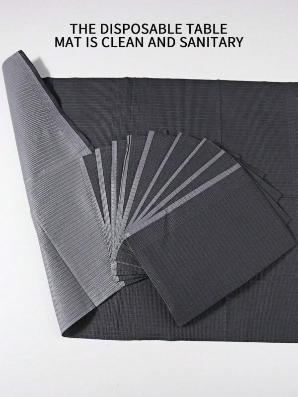 20 pcs tapis manucure noir – Image 2