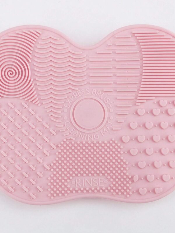 1 pcs brosse nettoyage pinceaux rose – Image 6