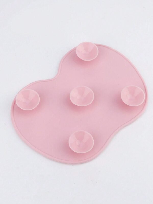 1 pcs brosse nettoyage pinceaux rose – Image 4