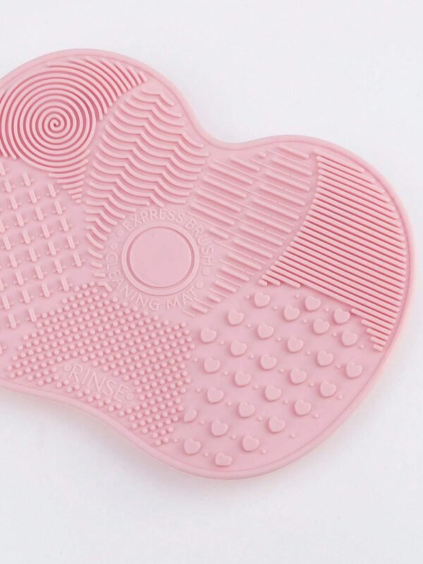 1 pcs brosse nettoyage pinceaux rose – Image 5