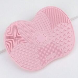 1 pcs brosse nettoyage pinceaux rose