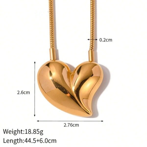 Boucles d'eilles Cœur – Image 4
