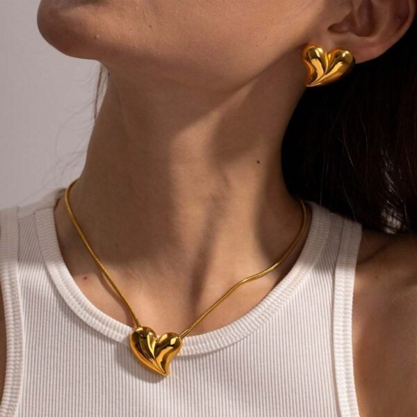 Boucles d'eilles Cœur