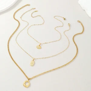 Collier Croix Cercle Femme
