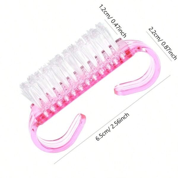 2 pcs pinceaux nettoyage ongles – Image 6