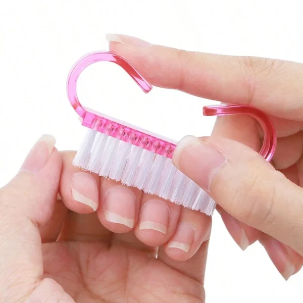 2 pcs pinceaux nettoyage ongles – Image 5