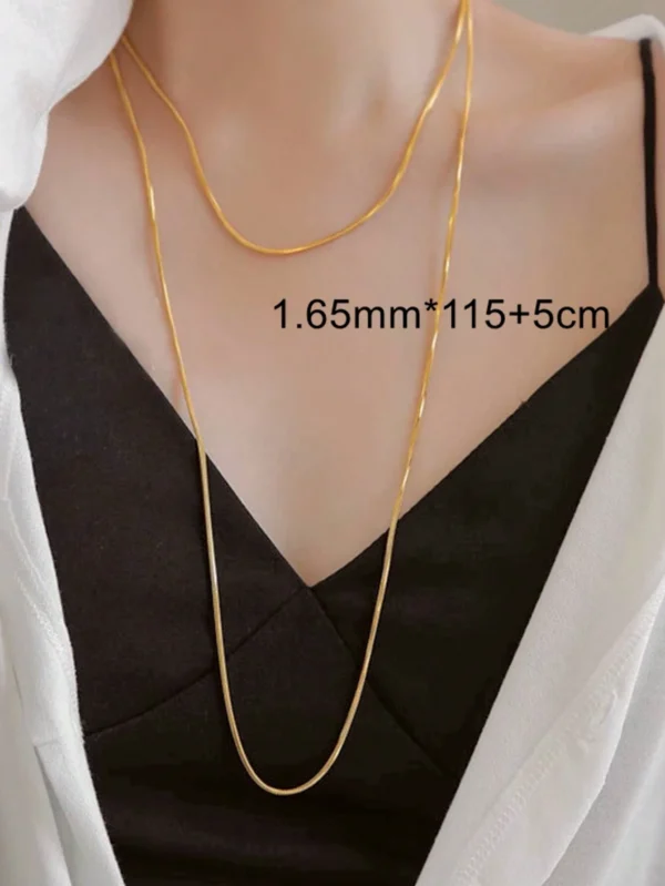 Collier Bohème Double Couches – Image 3