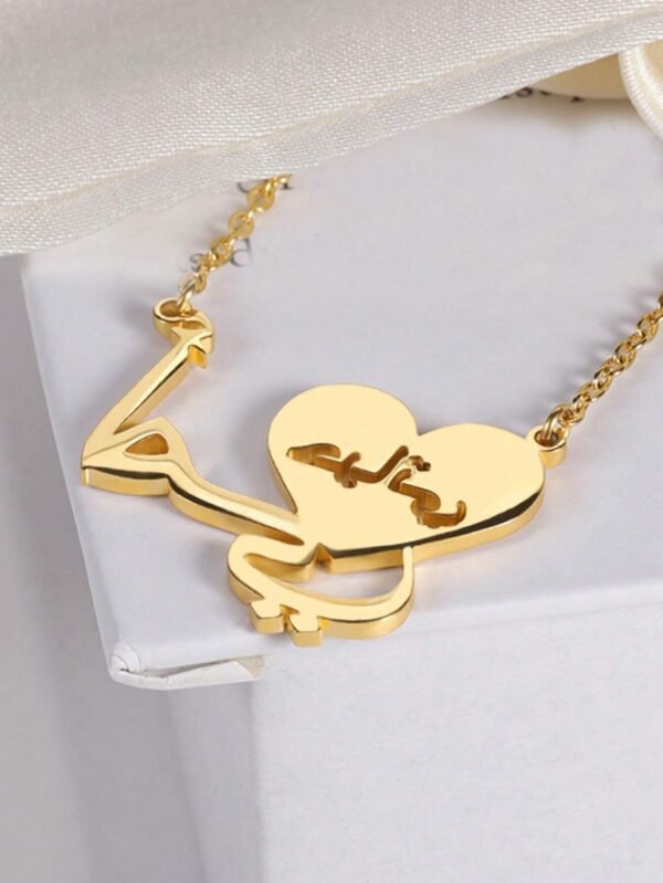 Collier Mama Arabe Cœur – Image 3