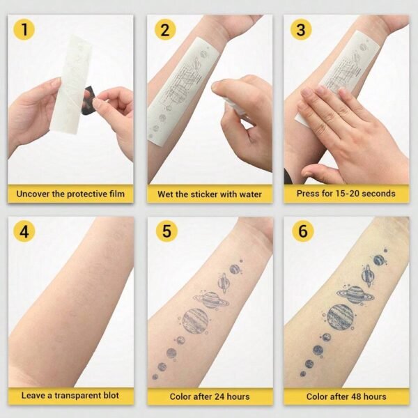 Tatouage doigt semi-permanent – Image 7