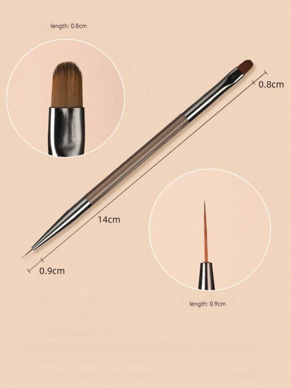 9 pcs pinceaux nail art jap – Image 2
