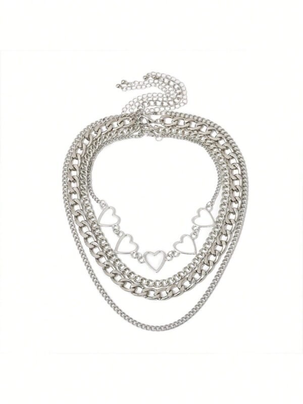 Collier Cœur Set Femme – Image 5