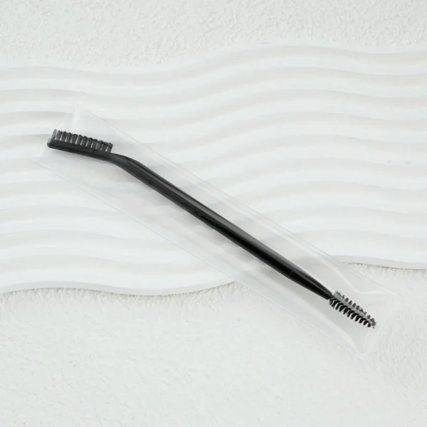 1 pcs brosse sourcils spirale + peigne – Image 2