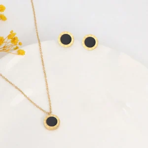 Collier Chiffres Romains Set