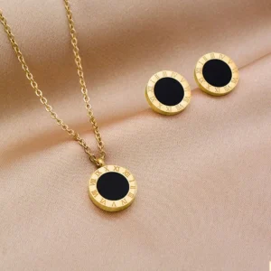 Collier Chiffres Romains Set