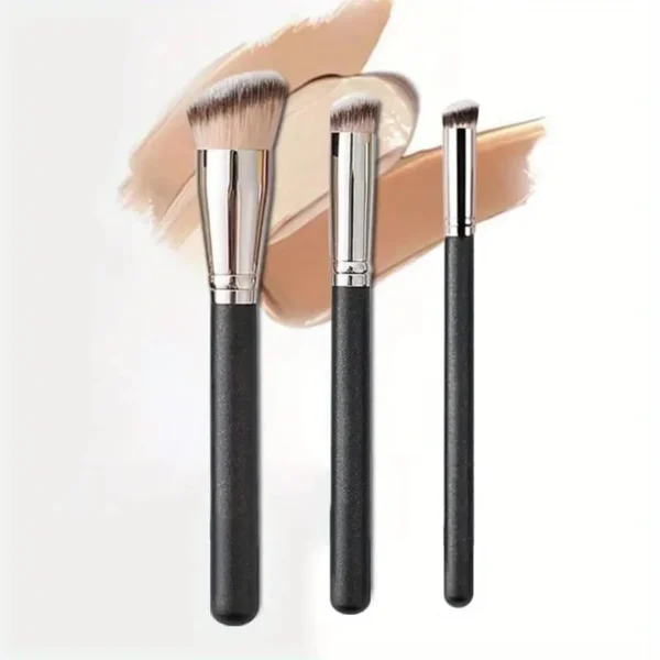 3 pcs pinceaux kabuki professionnels – Image 6