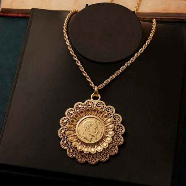 Collier Pendentif Plaqué – Image 8