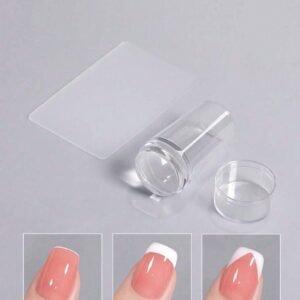 2 pcs tampon grattoir silicone