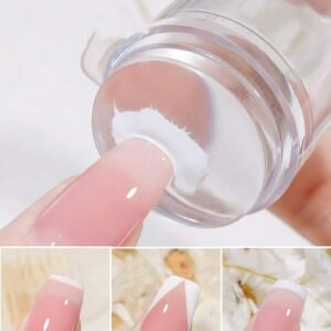 2 pcs tampon grattoir silicone