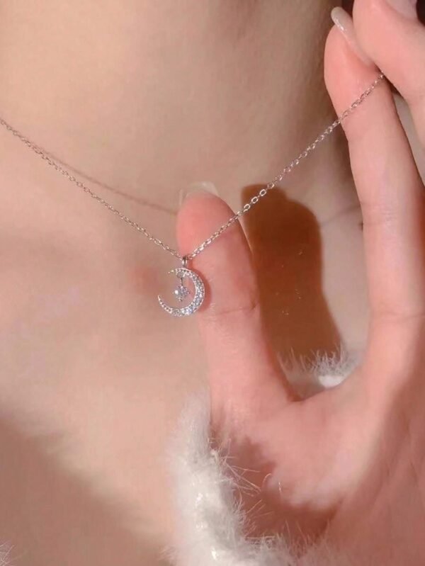 Collier Lune Étoile Femme – Image 2
