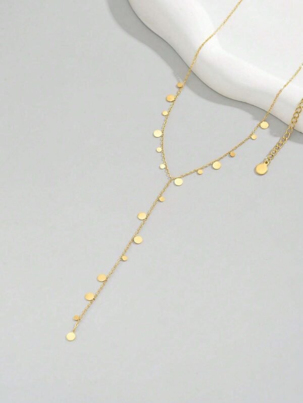 Collier Y Pendentif Rond – Image 8