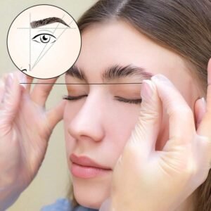 Corde microblading blanche/noire