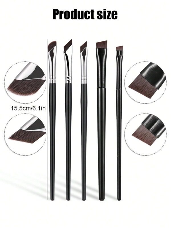 5 pcs pinceaux yeux précision – Image 6