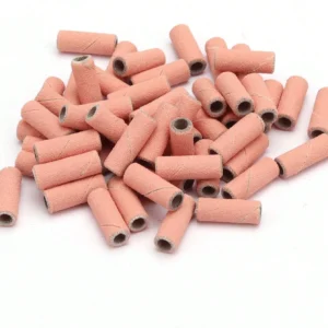 80 pcs bandes ponçage roses