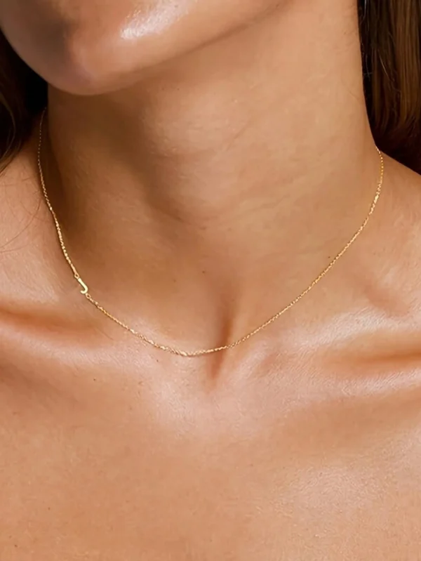 Collier Alphabet Minimaliste Y2K – Image 5