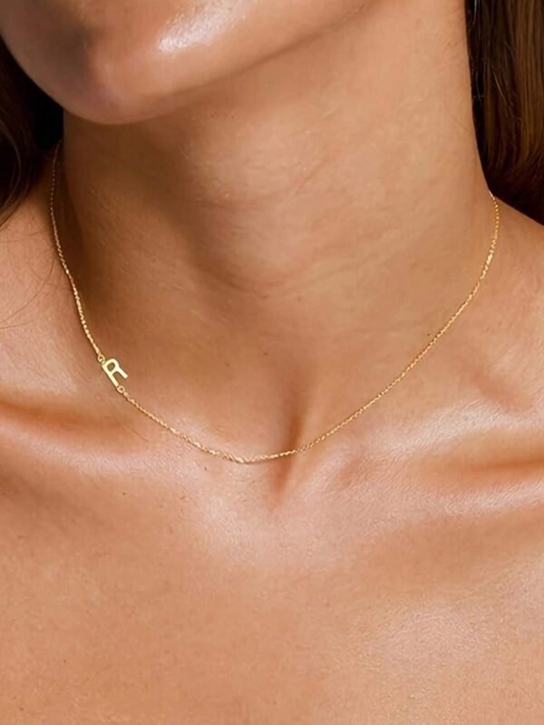 Collier Alphabet Minimaliste Y2K – Image 41