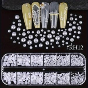 Perles blanches œufs caviar