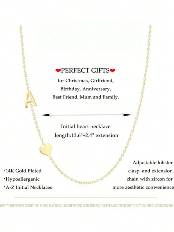 1 Collier Initiale Personnalisée – Image 7